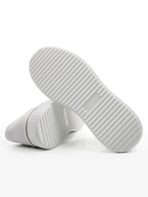 03-C921-9A WHITE Кроссовки женские (натуральная кожа)