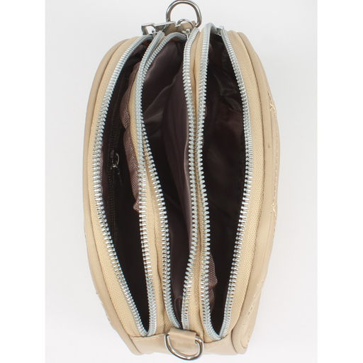 Сумка женская текстиль JLS-k 881d-42-mpl-fbo,  3отд,  плечевой ремень,  бежевый 254158 - Adelia фото 2