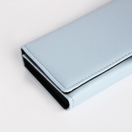 Кошелёк на магните, цвет голубой - Simaland фото 3