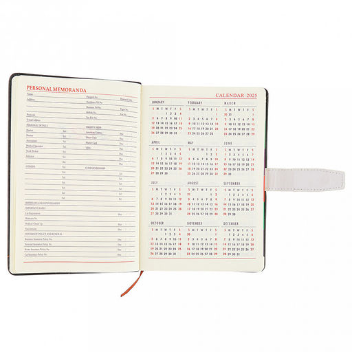 Ежедневник датированный 2025г 14,2х21см Одуванчик 112 листов, в линейку, сшитый внутренний блок, с закладкой, обложка ПВХ софт тач, отделочная строчка, тиснение золотом, цвет серый матовый, застежка на магните (Китай) - Домашняя мода фото 4