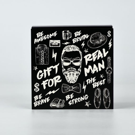 Коробка складная Gift for real man, 14 14 8 см - Дарите счастье фото 6
