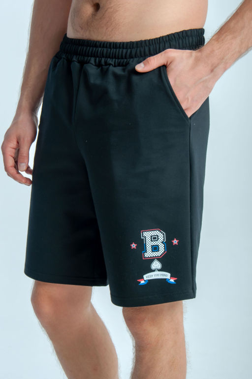 Арт. 63506 Шорты мужские 48-56 (5 шт) Цвет:черный - Идеал фото 2