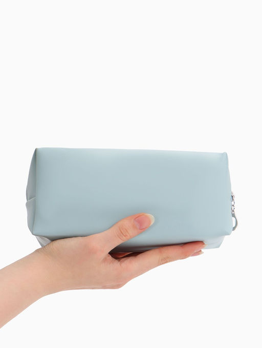 Косметичка дор Одноцвет 19*7,5*8,5, отд на молнии, голубой