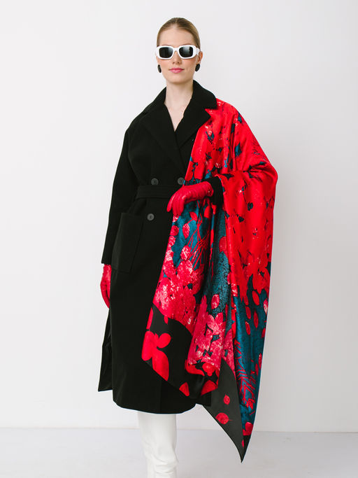 Большой мягкий очень нежный двусторонний палантин - Tantino фото 3