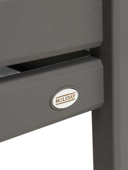 Набор садовой мебели «Евпатория»: 2 кресла, стол, трёхместный диван, серый