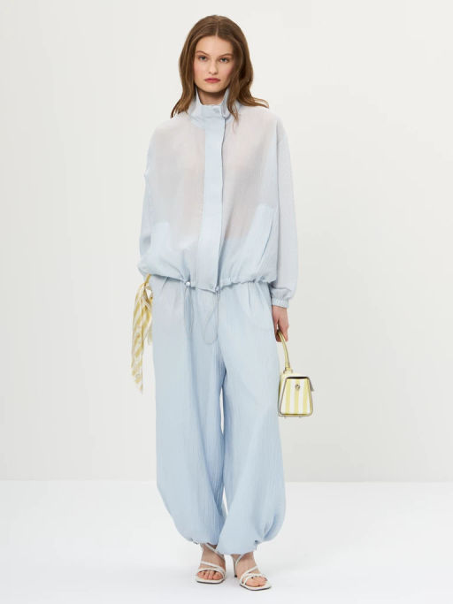 Брюки женские 12521-36044 l.blue