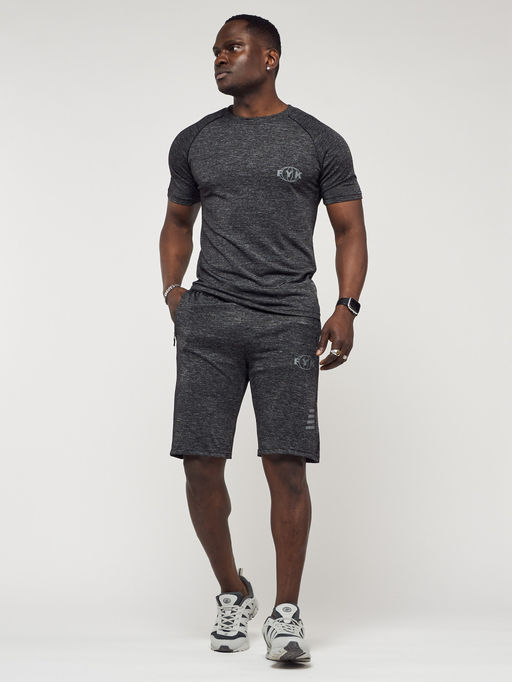 Спортивный костюм летний мужской темно-серого цвета 2225TC - FUYOUKAI фото 10