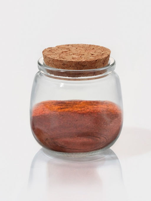 Набор баночек для специй Доляна «Парфе», 200 мл, 7.3×7.2 см, с пробковой крышкой, 12 шт., стекло