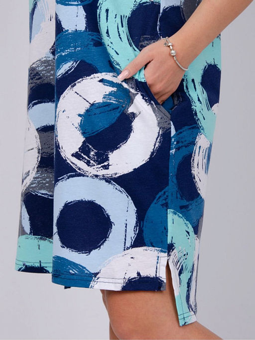 Туника Т-54-морская волна - Ihomelux фото 4