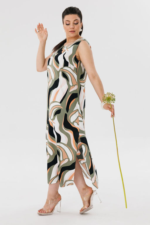 Сарафан ANELLI 1472.2 омут  фото 5