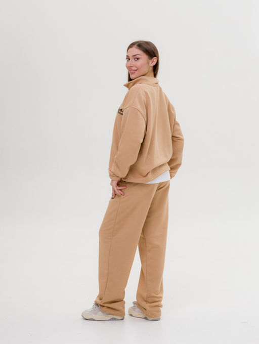 327 Костюм-трансформер с утяжками, беж - Knitka wear фото 8