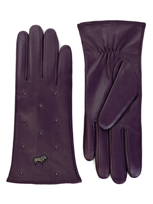 Перчатки жен п/ш LB-0207 d.violet