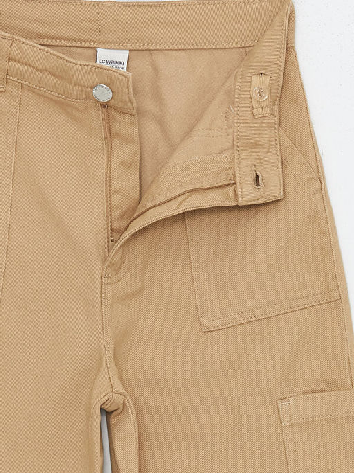 Wideleg K?z ?ocuk Kargo Pantolon - Waikiki фото 3