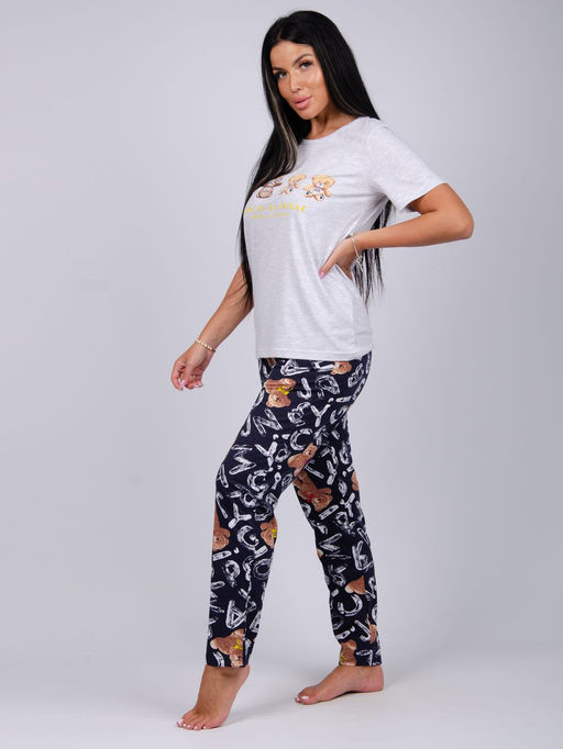 Пижама "Винни 2" брюки, трикотаж