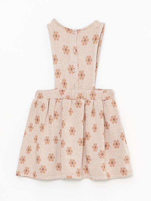 Bisiklet Yaka Bask?l? K?z Bebek Elbise - Waikiki фото 2