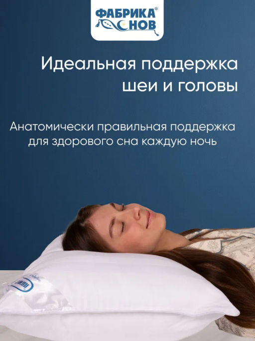 Подушка Белый лебедь 70х70 (молния)