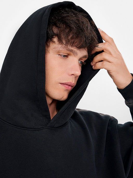 Худи мужское черное - Mark formelle фото 4