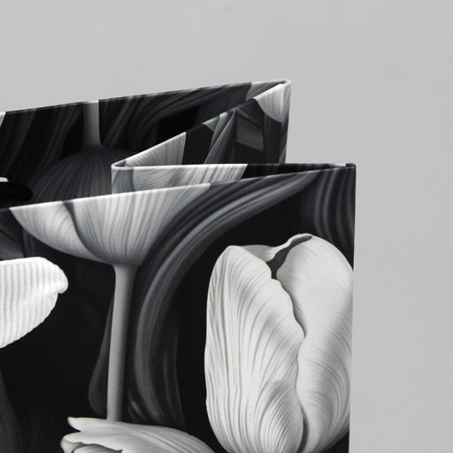 Пакет под две бутылки Tulip, тиснение, 35 х 20 х 9 см - Дарите счастье фото 4