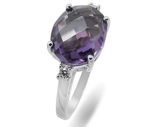 Кольцо из серебра синт.александрит, Севиль