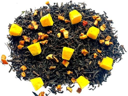 КамлёвЪ Шу Пуэр 5-летней выдержки из провинции Юньнань Пуэр Яблоко-Маракуйя, 500 г