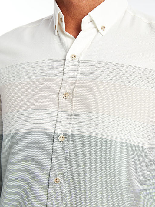 Regular Fit Uzun Kollu Arm?rl? Erkek G?mlek