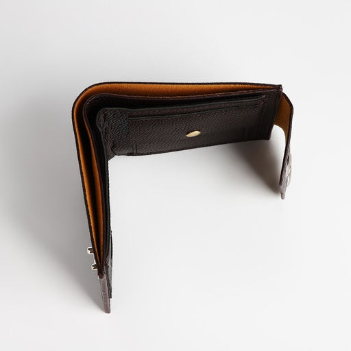 Портмоне мужское «Ияд», на магнитах, отдел для купюр, для карт, для монет, коричневое