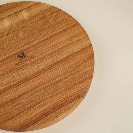 Доска для пиццы SL Home «Доливия», d=25 см, дуб