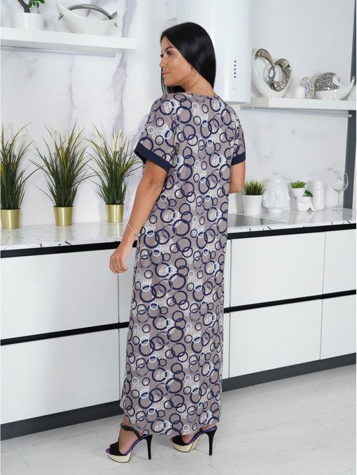 Илона платье женское (листья) - Lovetex фото 8