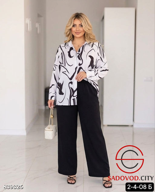 Костюм тройка с принтом - Bruno фото 4