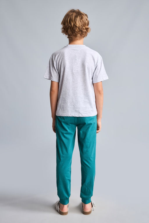 Regular Fit 2Li Pijama Tak_m_ Erkek _ocuk - Defacto фото 6
