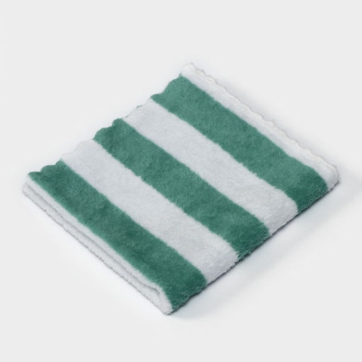 Цена за 2 шт. Салфетка для уборки Доляна «Полоски», микрофибра махровая, 30×30 см, МИКС