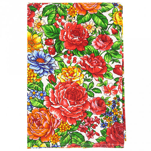 Дорожка столовая, сервировочная 50х180см "Паулина", хлопок "Премиум" 236г/м2, упаковка классическая 28х41см, "Домашняя мода" (Россия)