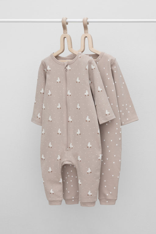 К 6522-2уп/мини квадратики,цыпленок комбинезон яс - Crockid фото 2