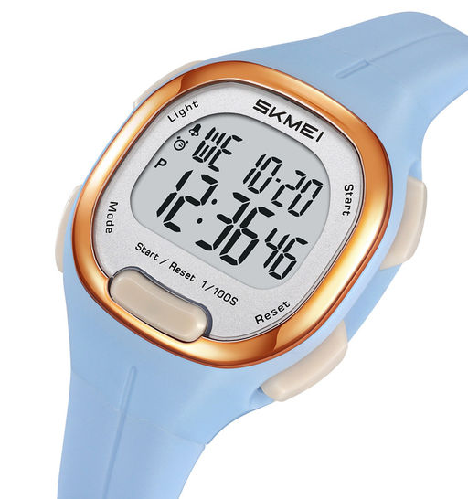 Часы наручные Skmei женские электронные спортивные 2457light-blue