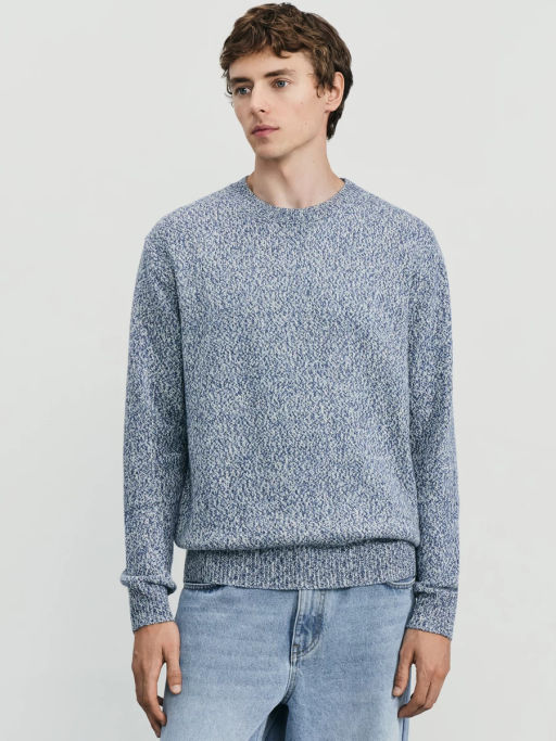 Джемпер relax fit с добавлением шерсти / Zarina