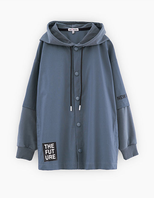 Жакет-рубашка с капюшоном для мальчика 241137 - Bell bimbo фото 2