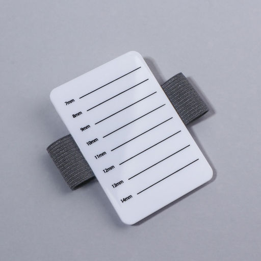 Цена за 2 шт. Планшет для наращивания ресниц, 7 - 14 мм, на браслете