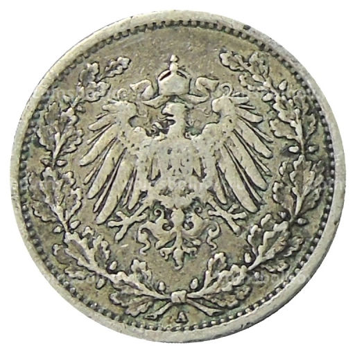 1/2 марки 1906 года A Германия