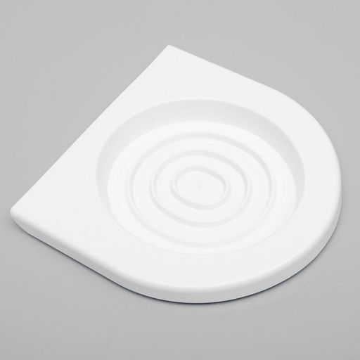 Туалет для приучения кошек к унитазу 39,2 х 38,7 х 3 см, белый - Пижон фото 3