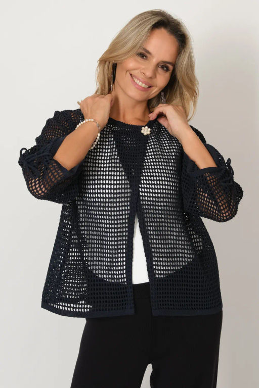 Жакет М 3374/т.синий