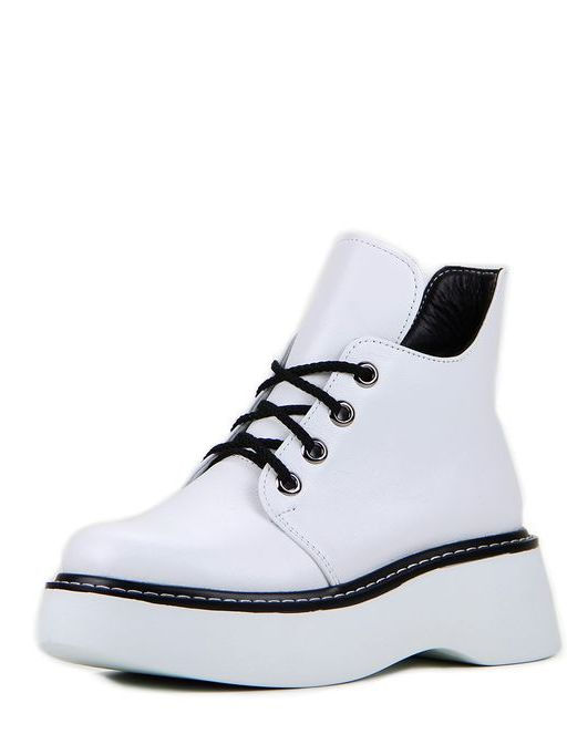 Ботинки EDART 228.261 w.white/шерсть