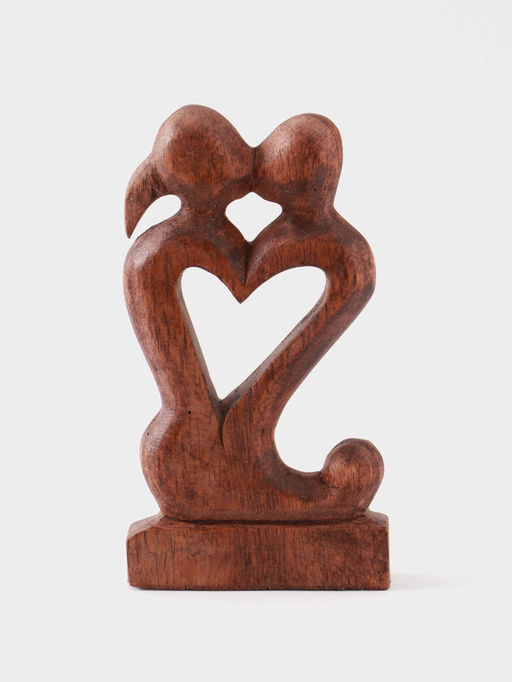 Сувенир Поцелуй, 15?9?3.5 см, дерево