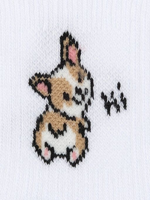 OMSA kids Calzino 21P73 с рис.на резинке (Корги) - bianco фото 3