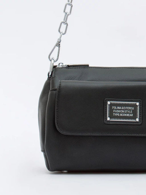 Сумка 0730CH black Polina&Eiterou