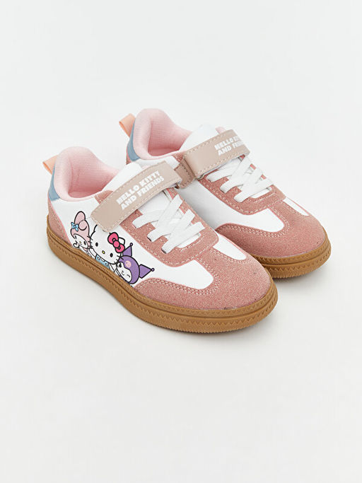 Hello Kitty Bask?l? K?z ?ocuk Spor Ayakkab?