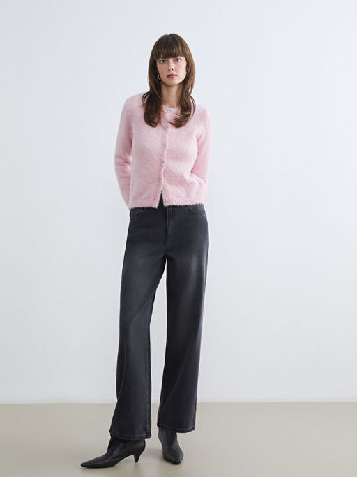 Bisiklet Yaka Kad?n Triko H?rka