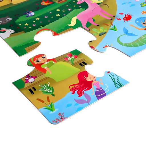 Напольный пазл Заколдованный мир принцесс - Puzzle time фото 4