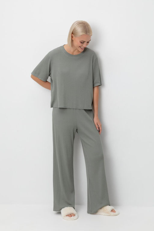Е 20150/зеленый чай пижама жен - Very neat фото 5