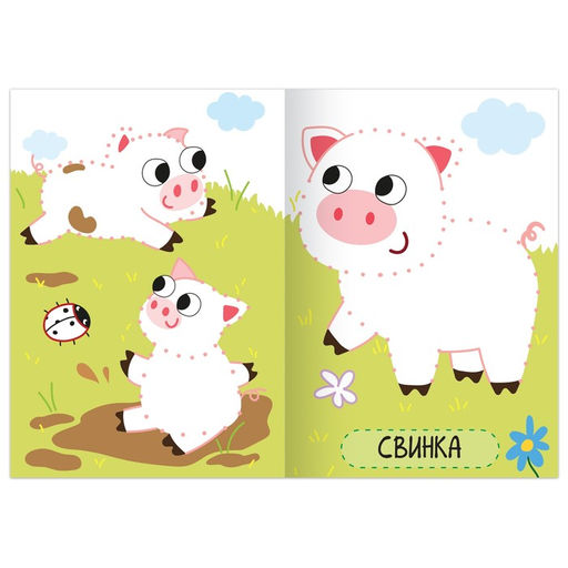 Книга рисования по точкам Ферма, 16 стр. - Буква-ленд фото 3