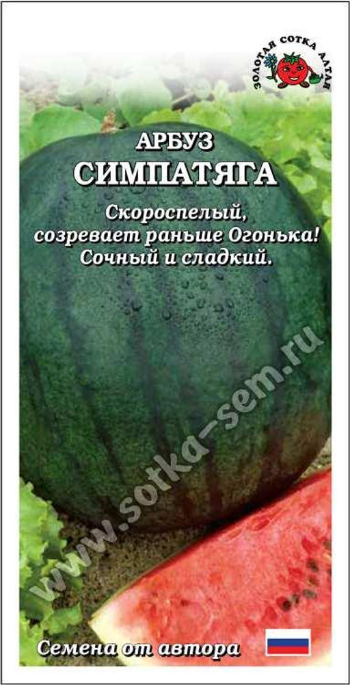 Арбуз Симпатяга 0,5г (Золотая сотка Алтая)
